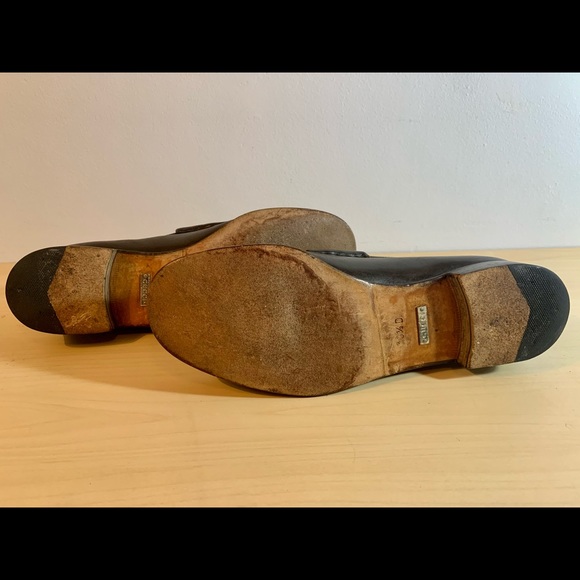 Gucci Horse-bit Accent Leather Dress Loafers - Picture 8 of 9